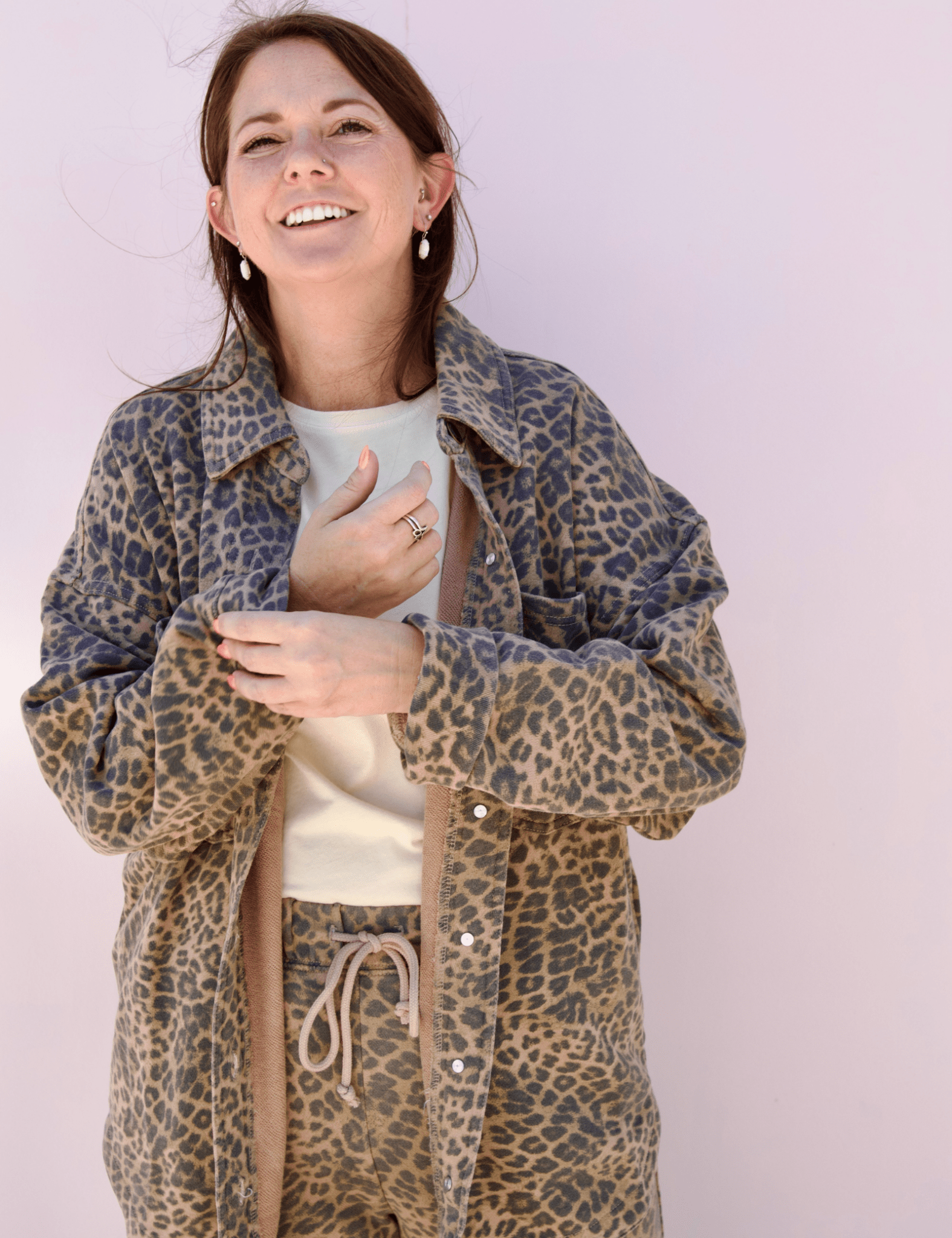 Z Supply | All Day Leopard Jacket - Pep & Punch
