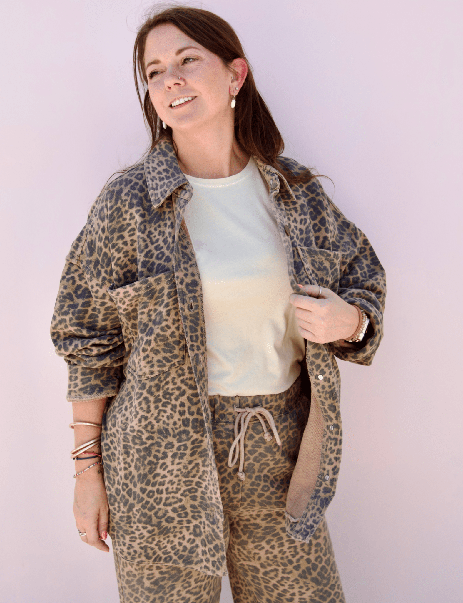 Z Supply | All Day Leopard Jacket - Pep & Punch