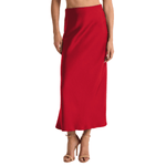 Z Supply Europa Poly Sheen Skirt - Pep & Punch