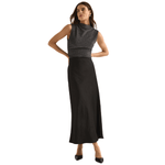 Z Supply Europa Poly Sheen Skirt - Pep & Punch