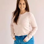 Z Supply | Ferris Henley Striped Top - Pep & Punch